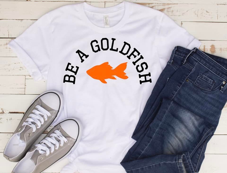 Be a Goldfish Graphic Tee