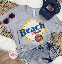 Load image into Gallery viewer, Beach Mode Graphic Tee
