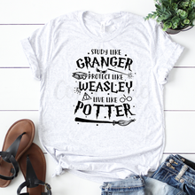 Load image into Gallery viewer, Granger, Weasley, Potter Graphic Tee