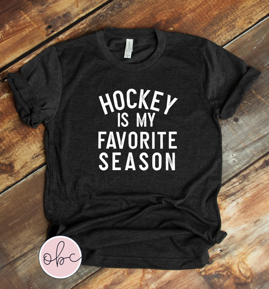 Hockey is My Favorite Season Graphic Tee
