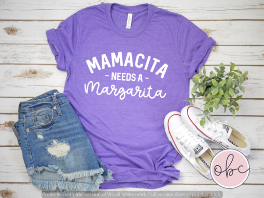 Mamacita Needs a Margarita Graphic Tee