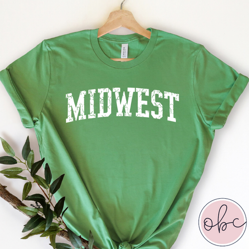 Midwest Distressed Graphic Tee