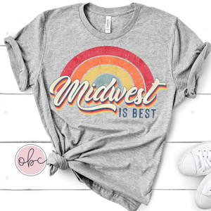 Midwest is Best Graphic Tee