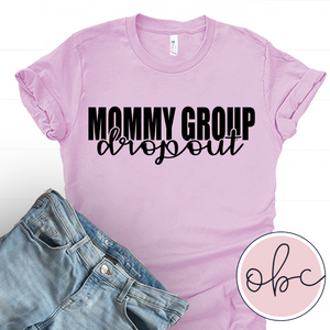 Mommy Group Dropout Graphic Tee