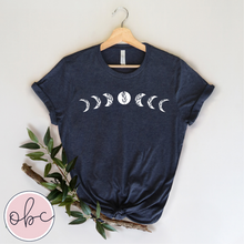 Load image into Gallery viewer, Moon Phases Graphic Tee