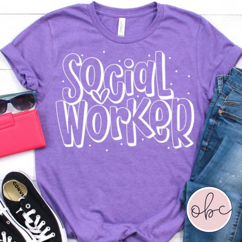 Social Worker Graphic Tee