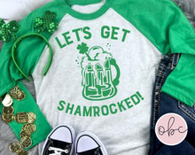 Load image into Gallery viewer, Let&#39;s Get Shamrocked Graphic Tee