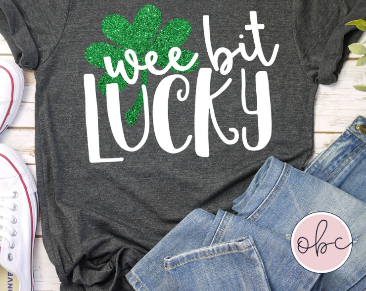 wee bit Lucky Graphic Tee