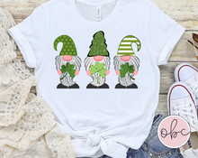Load image into Gallery viewer, Shamrock Gnomes Graphic Tee