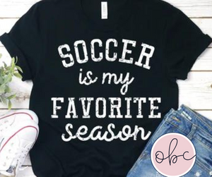 Soccer is my Favorite Season Graphic Tee