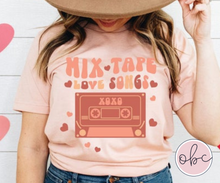 Load image into Gallery viewer, Mix Tape Love Songs Graphic Tee