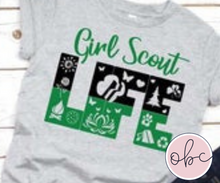 Load image into Gallery viewer, Girl Scout Life YOUTH Graphic Tee