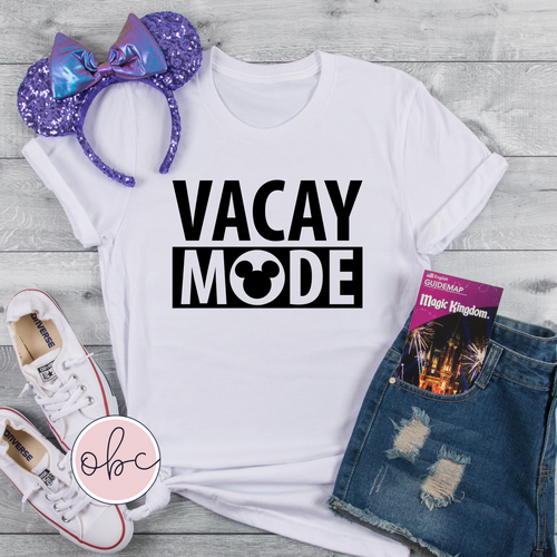 Vacay Mode Mouse Graphic Tee