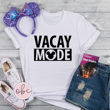 Load image into Gallery viewer, Vacay Mode Mouse YOUTH Graphic Tee