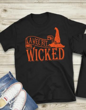 Load image into Gallery viewer, A Wee Bit Wicked Graphic Tee