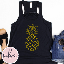 Load image into Gallery viewer, Pineapple (Metallic) Graphic Tee