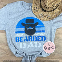 Load image into Gallery viewer, Bearded Dad Graphic Tee