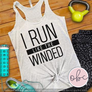 I Run Like the Winded Graphic Tee